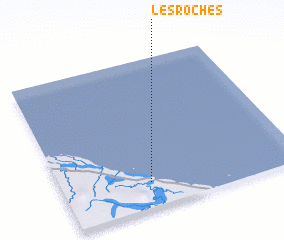 3d view of Les Roches