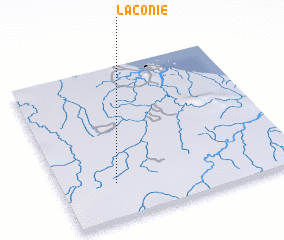 3d view of La Conie