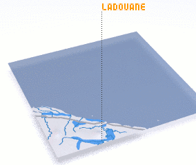 3d view of La Douane