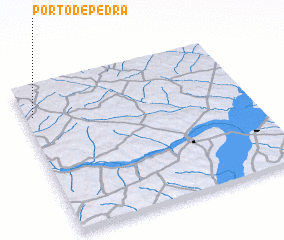 3d view of Pôrto de Pedra