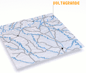 3d view of Volta Grande