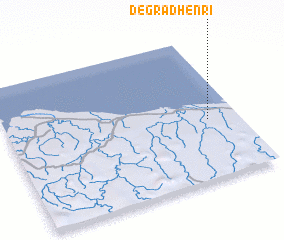 3d view of Dégrad Henri