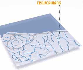 3d view of Trou Caïmans