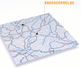 3d view of Barro Vermelho