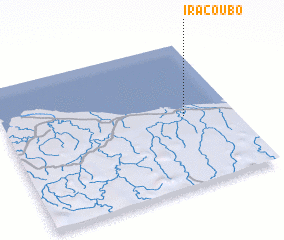 3d view of Iracoubo