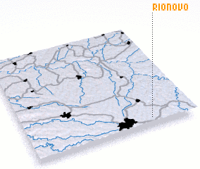 3d view of Rio Novo