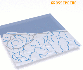 3d view of Grosse Roche