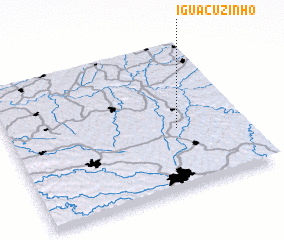 3d view of Iguaçuzinho