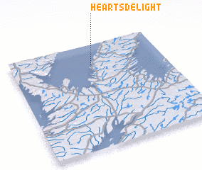 3d view of Hearts Delight
