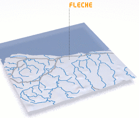 3d view of Flèche