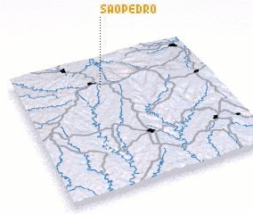 3d view of São Pedro