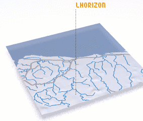 3d view of LʼHorizon