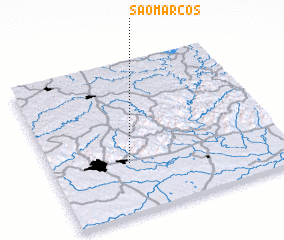 3d view of São Marcos