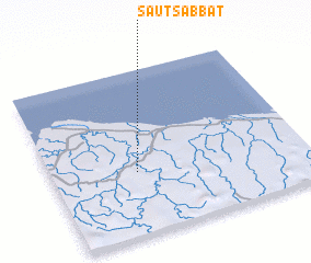 3d view of Saut Sabbat