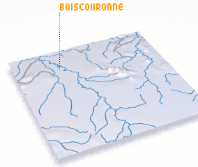 3d view of Bois Couronné