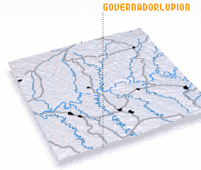 3d view of Governador Lupion