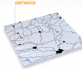 3d view of Santa Rosa