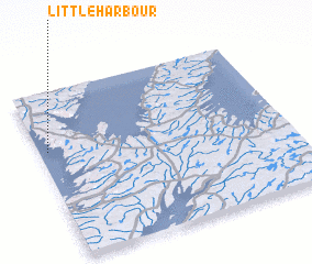 3d view of Little Harbour