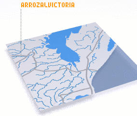 3d view of Arrozal Victoria