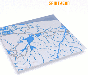 3d view of Saint-Jean