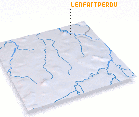 3d view of LʼEnfant Perdu