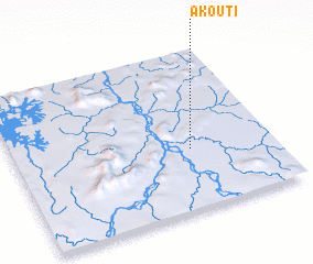 3d view of Akouti