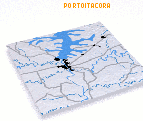 3d view of Pôrto Itacorá