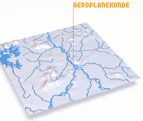 3d view of Aéroplane Kondé