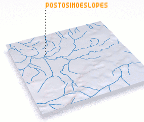3d view of Pôsto Simões Lopes