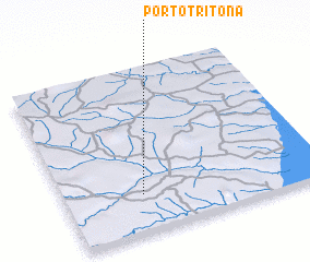 3d view of Pôrto Tritona