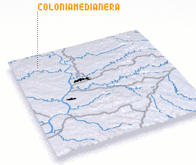 3d view of Colonia Medianera