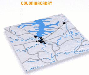 3d view of Colonia Acaray