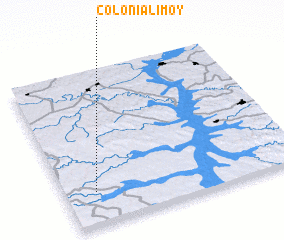 3d view of Colonia Limoy