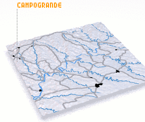 3d view of Campo Grande