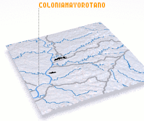 3d view of Colonia Mayor Otaño