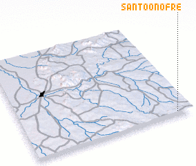 3d view of Santo Onofre