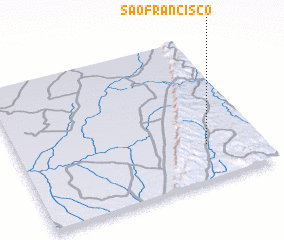 3d view of São Francisco