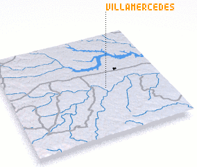 3d view of Villa Mercedes