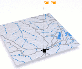 3d view of Sauzal