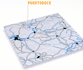 3d view of Puerto Doce