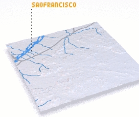 3d view of São Francisco