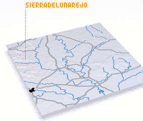 3d view of Sierra de Lunarejo