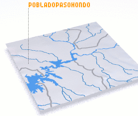 3d view of Poblado Paso Hondo