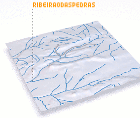 3d view of Ribeirão das Pedras