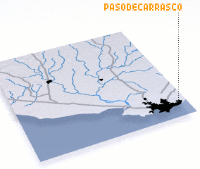 3d view of Paso de Carrasco