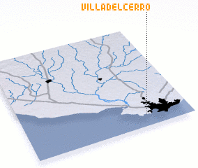 3d view of Villa del Cerro