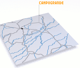 3d view of Campo Grande