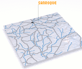 3d view of San Roque