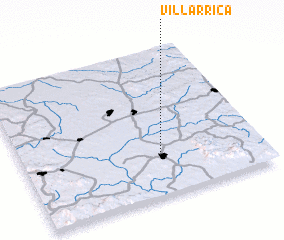 3d view of Villarrica