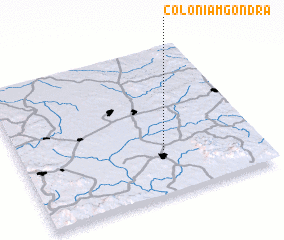 3d view of Colonia M. Gondra